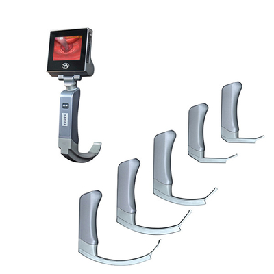 CMOS 3,5-inch LCD herbruikbare videolaryngoscoop 1200 * 1600px resolutie video-intubatie