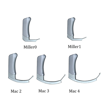 5 Mac Miller Blades Medical Digital Video-Laryngoscoop met Ergonomische Handsteel