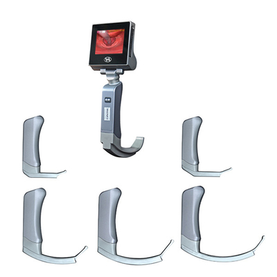 3“ Eerste hulp Draagbare Opnieuw te gebruiken Videolaryngoscoop voor Luchtrouteintubatie 8GB