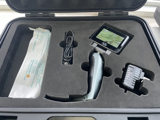 3 (HD LCD-scherm Videolaryngoscoop 5 + 3 wegwerp-laryngoscopenbladen)