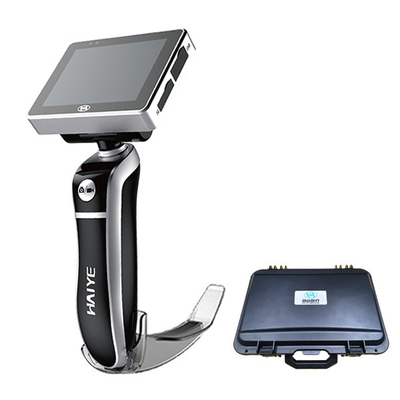 Alles-in-één 3-inch scherm Luchtwegintubatie Medische videolaryngoscoop met wegwerpbladen