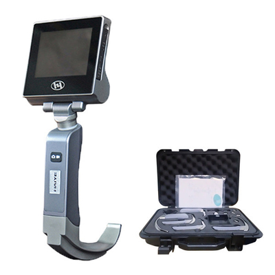 Roestvrijstalen herbruikbare mes 5-formaat optische videogeleide laryngoscoop met USB-uitgang