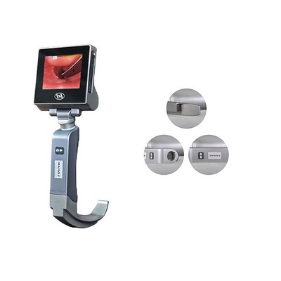 3 inch LCD herbruikbare stijve videolaryngoscoop Videolaryngoscoop met 5 bladen