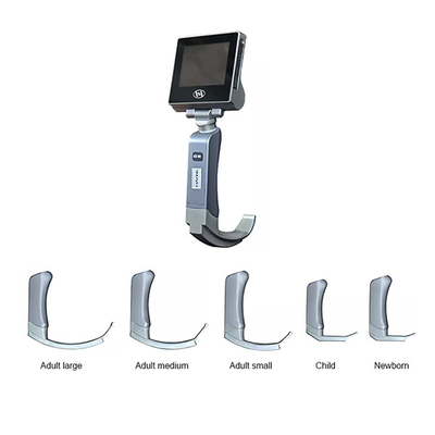 CMOS 3,0-inch full-view videolaryngoscoop met 5 herbruikbare bladen