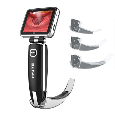 Waterdichte Materiaal VideodieLaryngoscoop met 3 groottebladen wordt geplaatst voor Chirurgisch