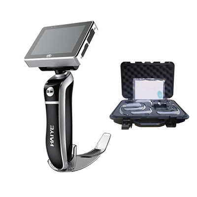2022 2 miljoen pixels 8G oplaadbare handheld videolaryngoscoop met 3 wegwerpmesjes