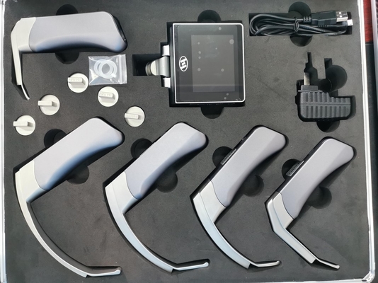 3 miljoen Pixel Handbediende Medische Chirurgische Videolaryngoscoop met AV-Outputfunctie